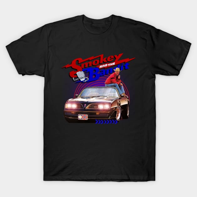 Muscle Car - smokey and the bandit T-Shirt by olivia parizeau